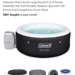 Salus Spa Airjet Portable Hot Tub 2 - 4 Person Regular $550.00