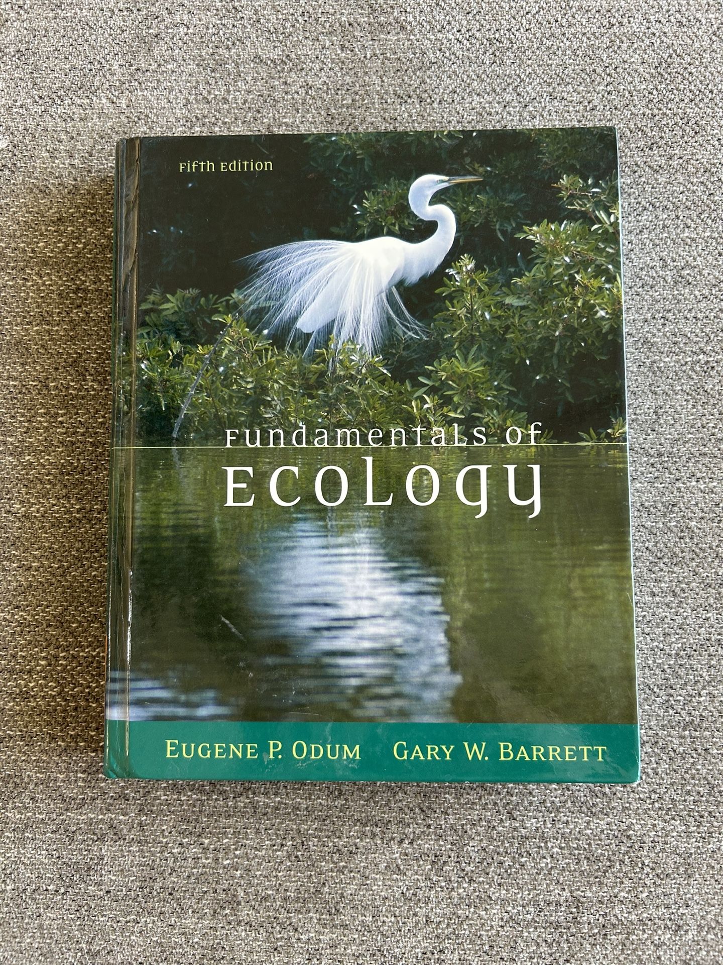 Fundamentals Of Ecology Textbook