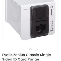 Evolis Zenius Classic Single Sided Id Printer