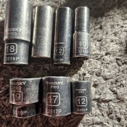 Husky Pro Sockets Metric And  Sae