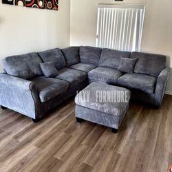 New Dale Gray Sectional 