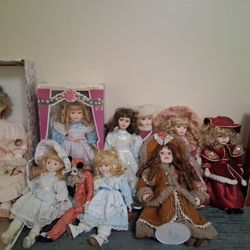 Antique Porcelain dolls