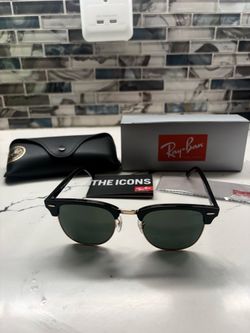 Brand New Authentic Ray-Ban Clubmaster RB3016 51mm