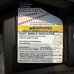 Car Seat Infants Under 22 Pounds 