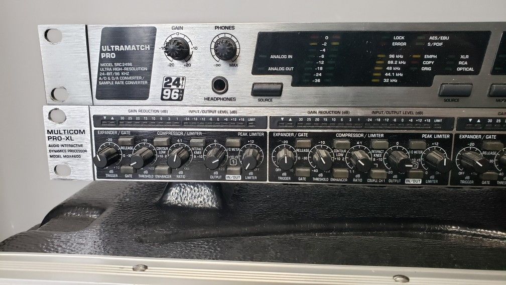 Behringer MDX Multicom Pro-XL  & UltraMatch Pro 2496