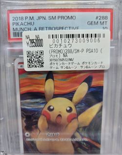 Pokemon 2018 P.M. JPN. SM PROMO

PIKACHU

MUNCH: A RETROSPECTIVE psa 10