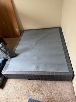 Queen Gray Box Spring