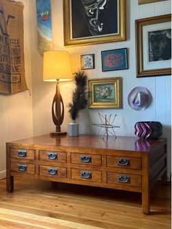Funky Wood Drawer Coffee Table
