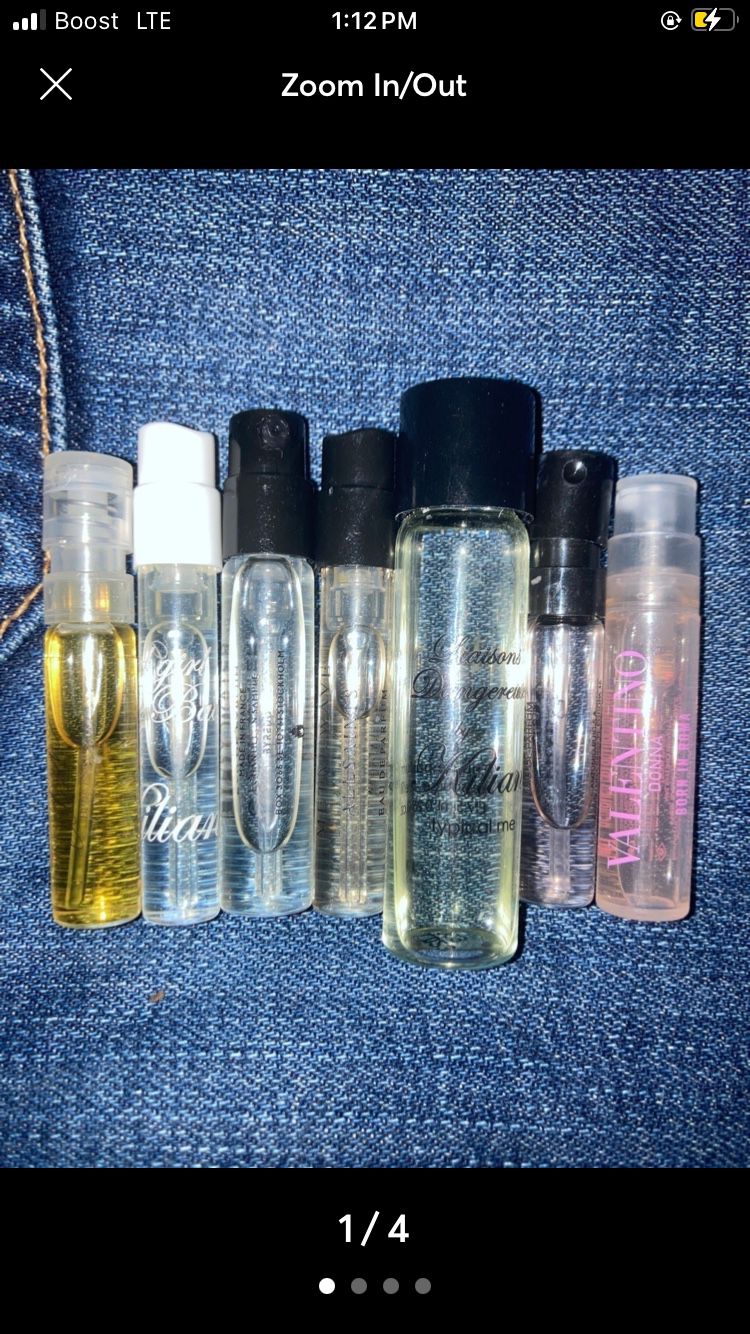 Perfume Samples 