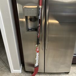 🏒 Vintage Heaton Helite IV Hockey Goalie Stick – Norm Maracle – 1997
