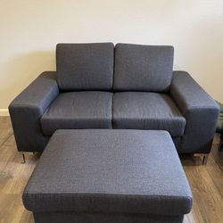 2 Loveseats & Ottoman