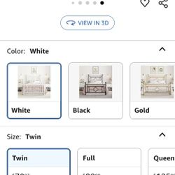 Twin Metal Bed Frame.