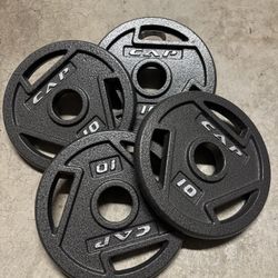 CAP 10 Lb plates Set of 4 