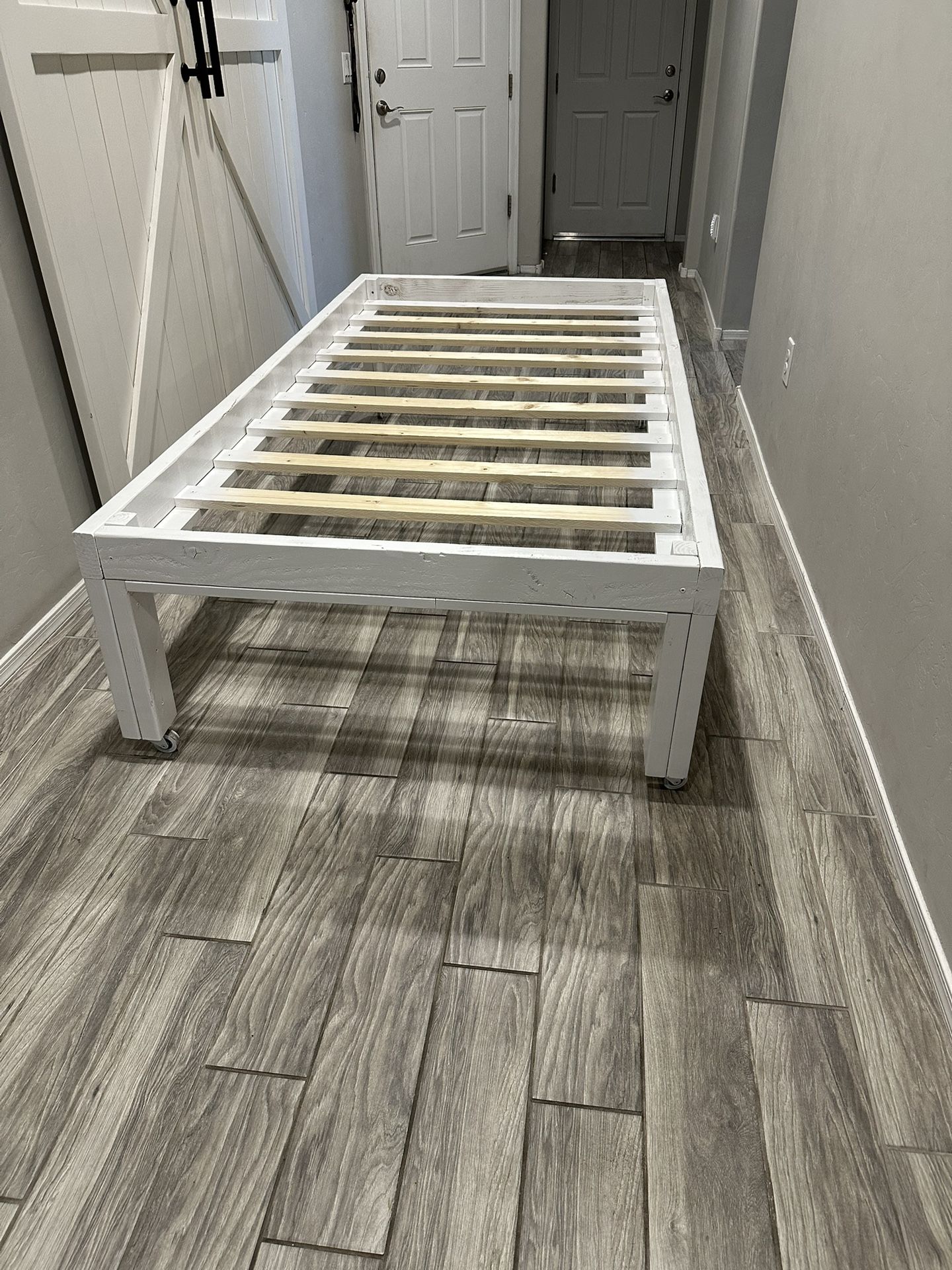 Solid Wood Twin Bed Frame