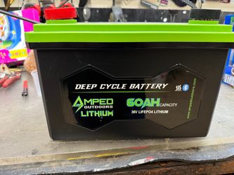 Amped outdoors 36V 60AH battery