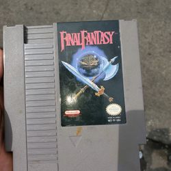 Final Fantasy Nes Cartridge