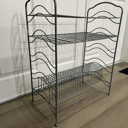 Vinyl Record Storage Shelf 