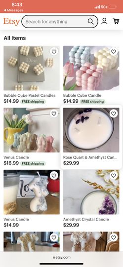 Soybean Wax Candles - All Natural 