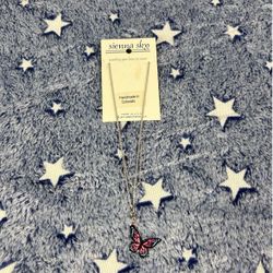 Brand New Sienna Sky butterfly necklace