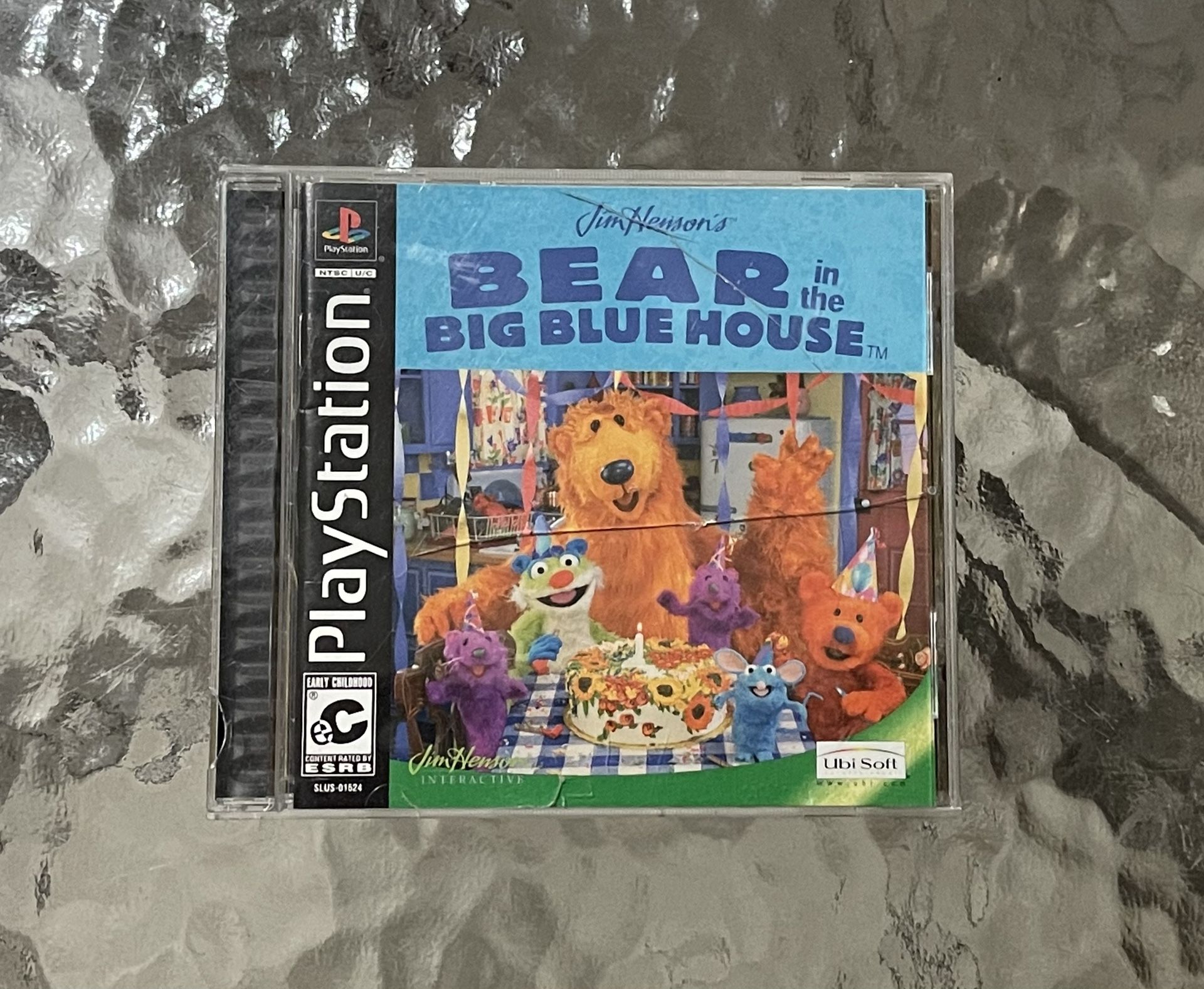 Jim Henson’s Big Bear In The Big Blue House For PlayStation / PS1 - Complete With Case + Manual