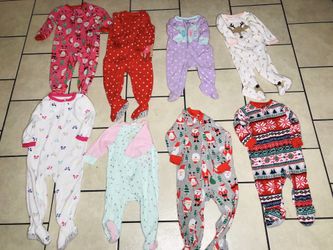 Baby girl pajamas 9/12 months