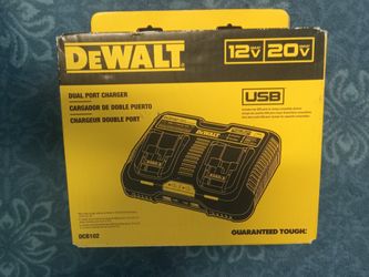 DEWALT
12V to 20V MAX Lithium-Ion Dual Port Jobsite Charging Station with (2) USB Ports