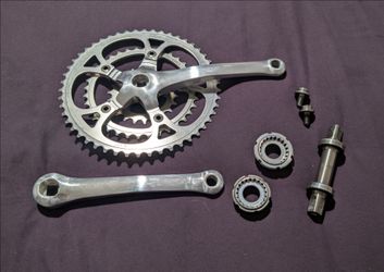 Cooks Bros MTB 175mm Mountain Bike Cranks With Sealed Bottom Bracket