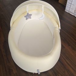 Premium Baby Lounger - Must Have Baby Bassinet for Newborn, Infant and Toddler - Baby Nest Lounger - Baby Shower - Baby Registry - Cream Meringue
