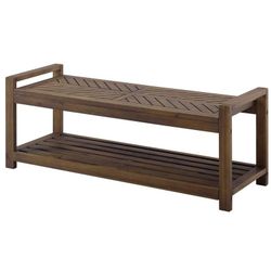Wood Bench Outdoor Bench Shoes Rack Bench Hallway Bench I#1319