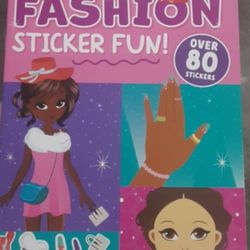 New Fashion Sticker Fun Sticker Activity Book