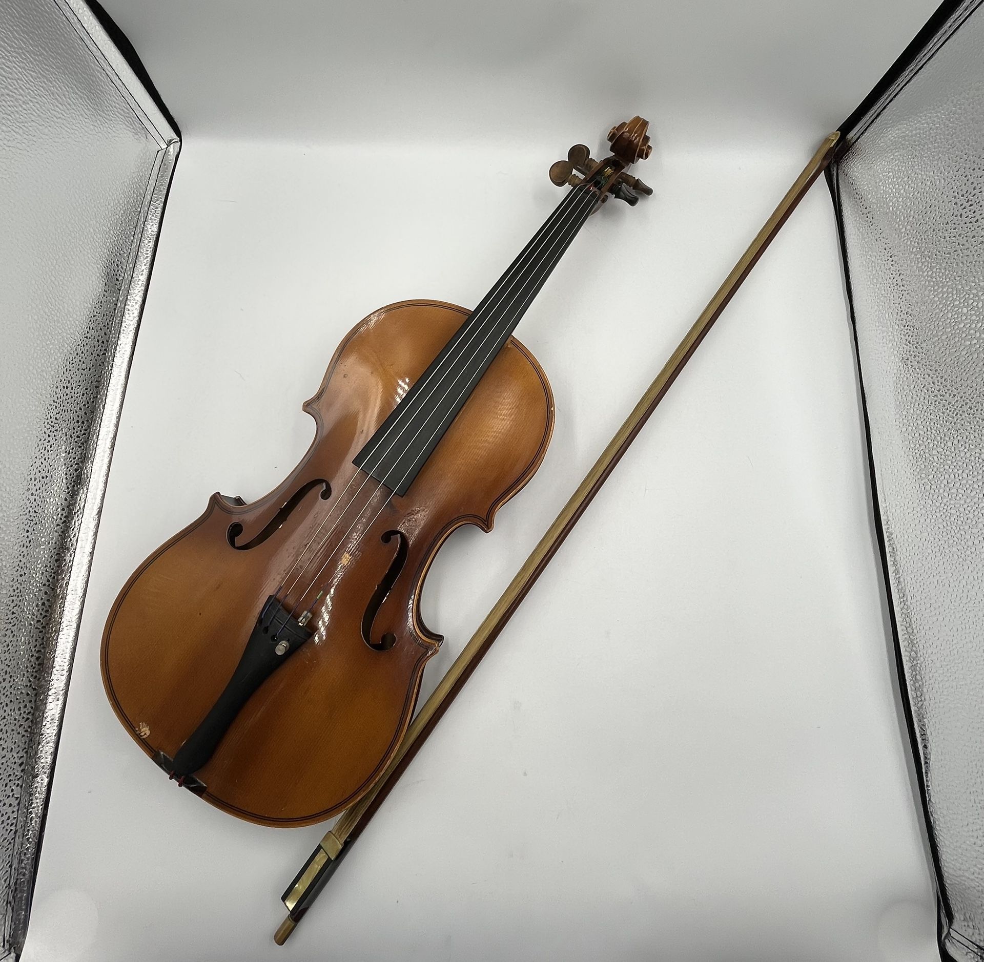 1968 Kiso Suzuki Copy of Antonius Stradivarius 1720 4/4 Violin. REVIEW PICTURES!!!
