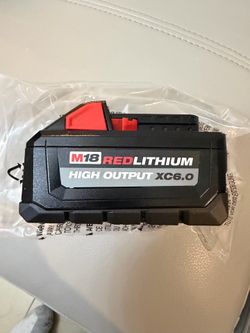 Milwaukee 6.0 high output battery