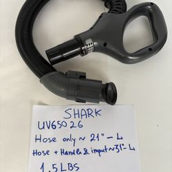 Shark UV650 26 Vacuum Hose Handle Assembly Genuine OEM 664FFJ540 21" - 31" L