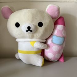 korilakkuma rocket round1 plushie 