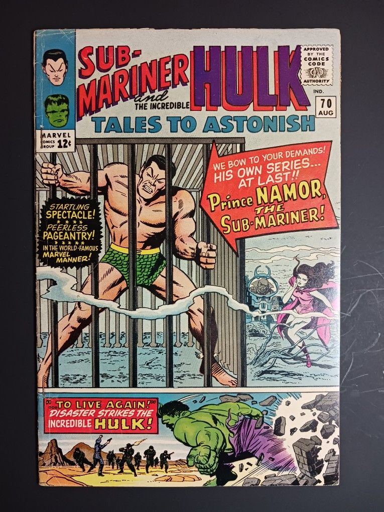 Tales to astonish comic book #70