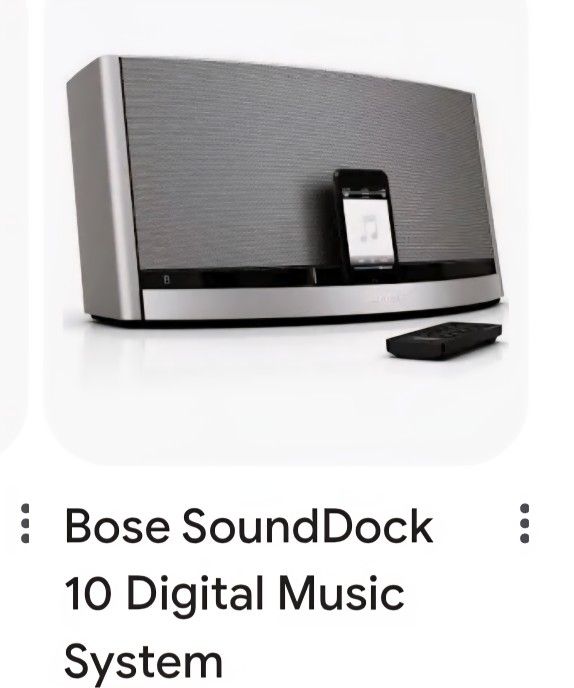 Bose sound Dock 10