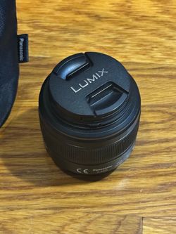 Panasonic Lumix G Leica DG Summilux Lens F1.4 Aperture  25mm  Micro Four Thirds