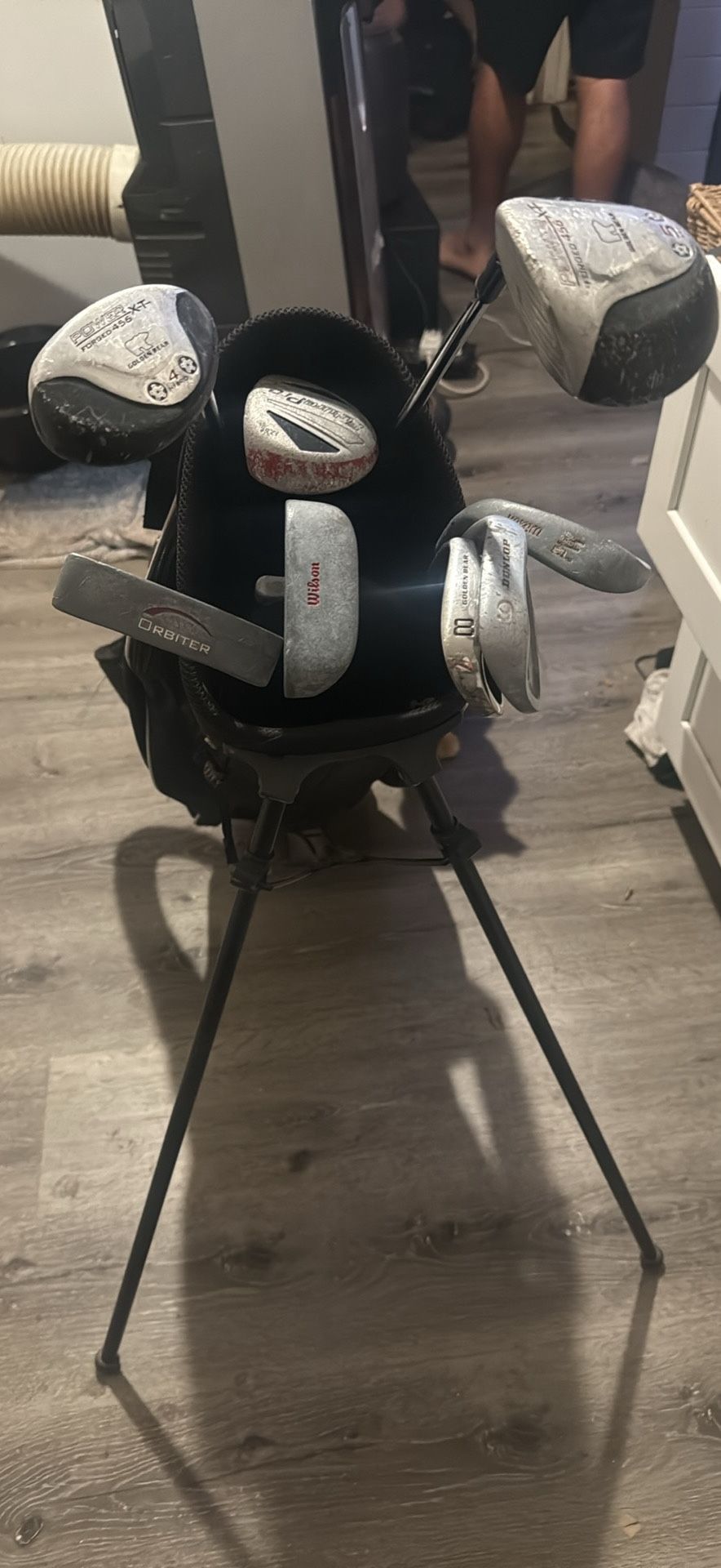 Golf Bag And Clubs