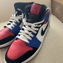 Jordan 1 Mid Top 3  Sz 11.5