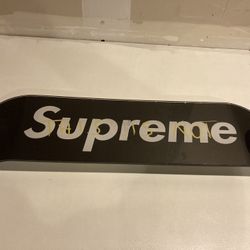 this is not supreme Skateboard deck undrilled wall art
