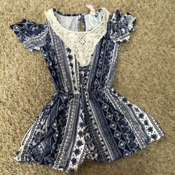 Girls romper size 7