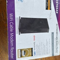 Net gear AC1750 WiFi Cable Modem Router