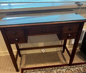 Antique secretarial desk