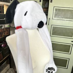 snoopy plush hat 