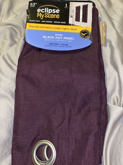 1 Purple Curtain ( Blacked Out )