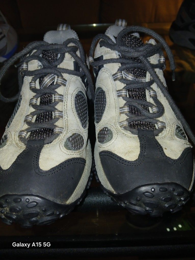Merrell Chameleon Ventilator Womens Size 8 Brown Hiking Shoes Lace Up Casual