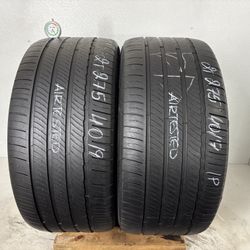 2 Tires 275 40 19 Michelin Primacy Tour As 