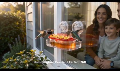 Hummingbird feeder