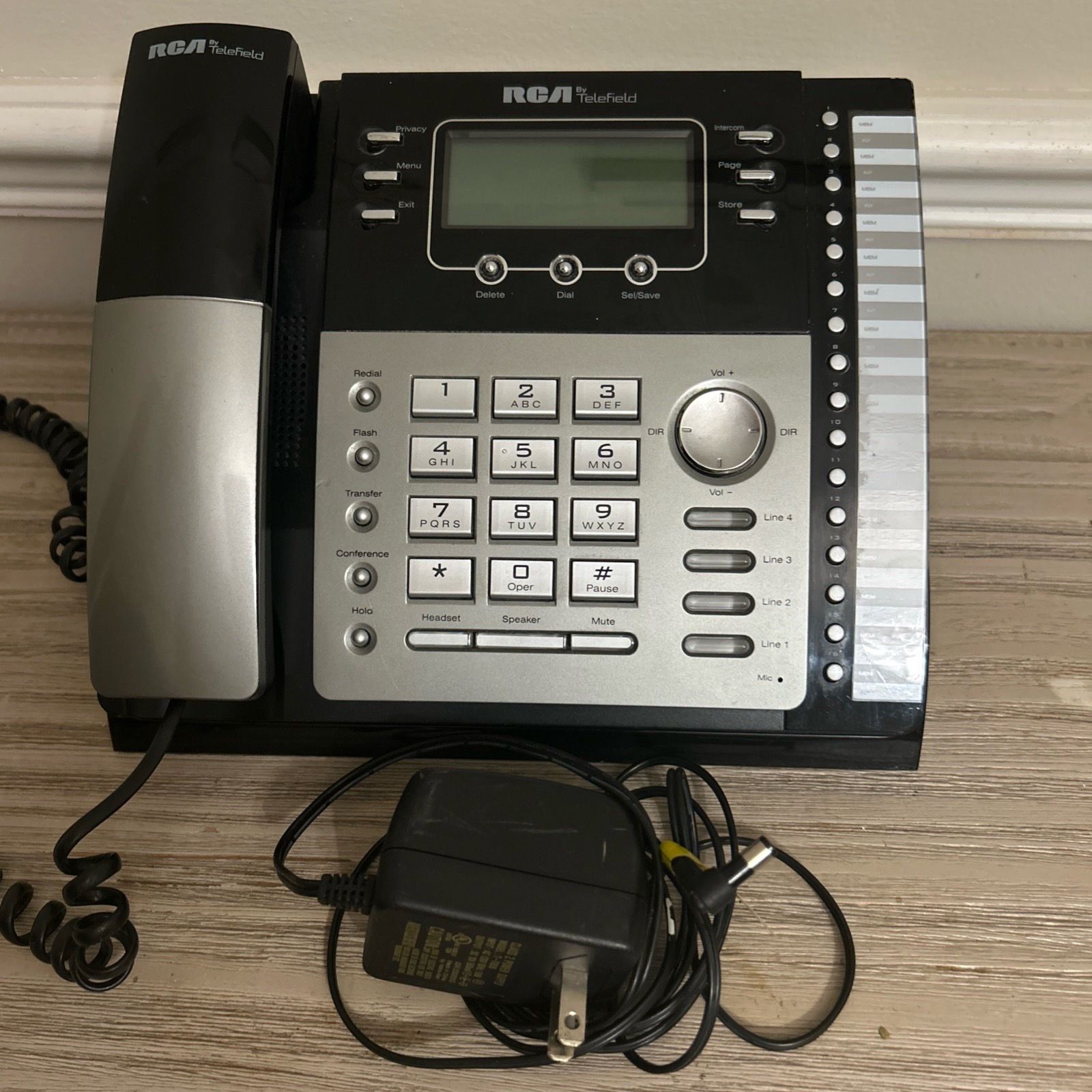 RCA Electric Corded Speakerphone Model 25423RE1