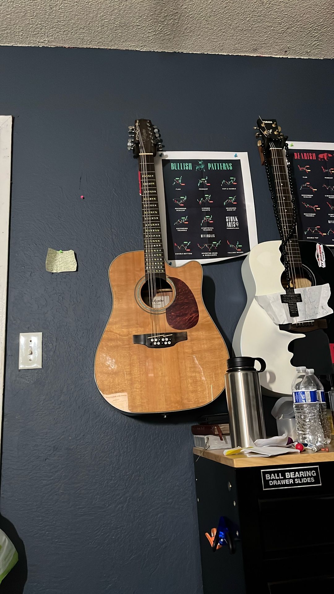 Guitar 12 string Takamini For Corridos. Amp And Guitar Work, Requinto
